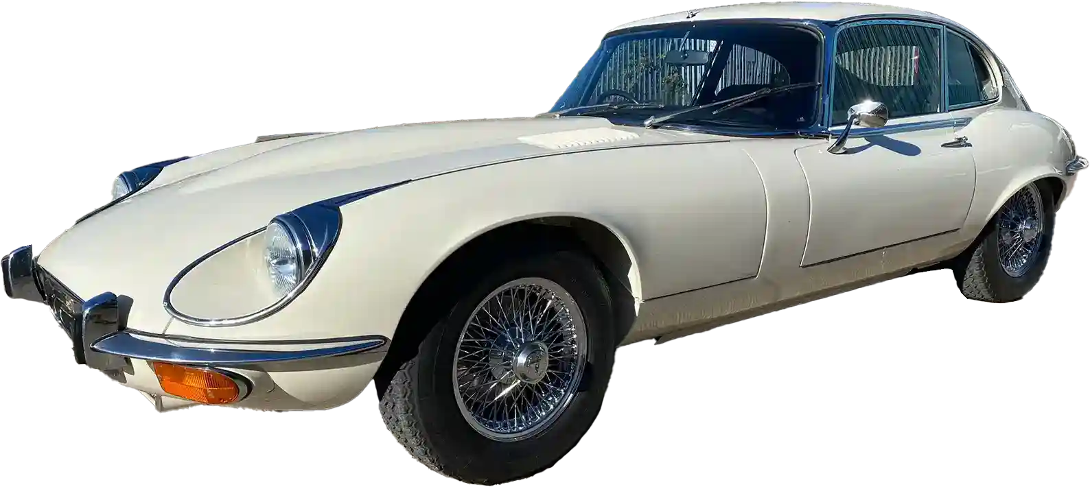Classic Wedding Vehicle Scotland UK Cars Jaguar E Type Series 3 1972 Trns