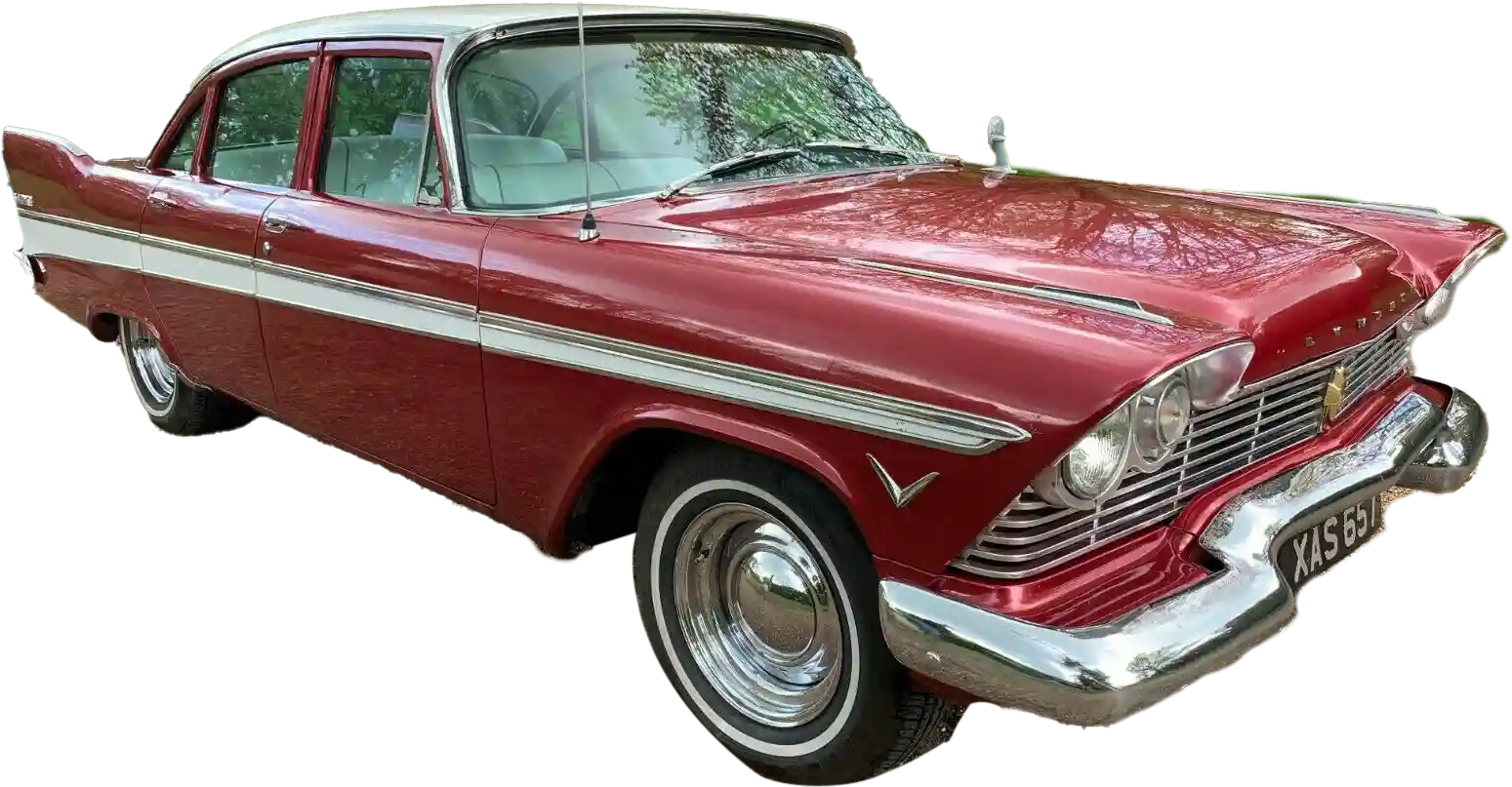 Classic Wedding Vehicles Scotland USA Cars Plymouth Belvedere 1957 Transparent