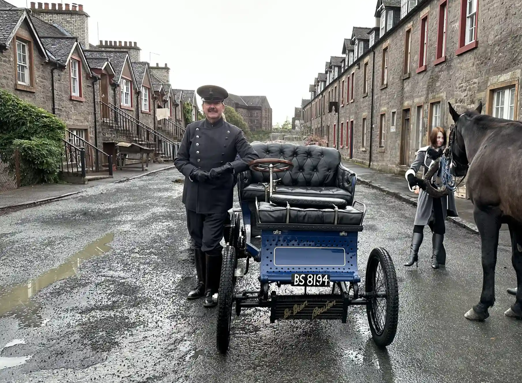 Classic Vintage aWedding Vehicle Scotland French USA Cars - De Dion Bouton Advert Edit Classic Wedding Vehicle Scotland French USA Cars - De Dion Bouton Advert Edit